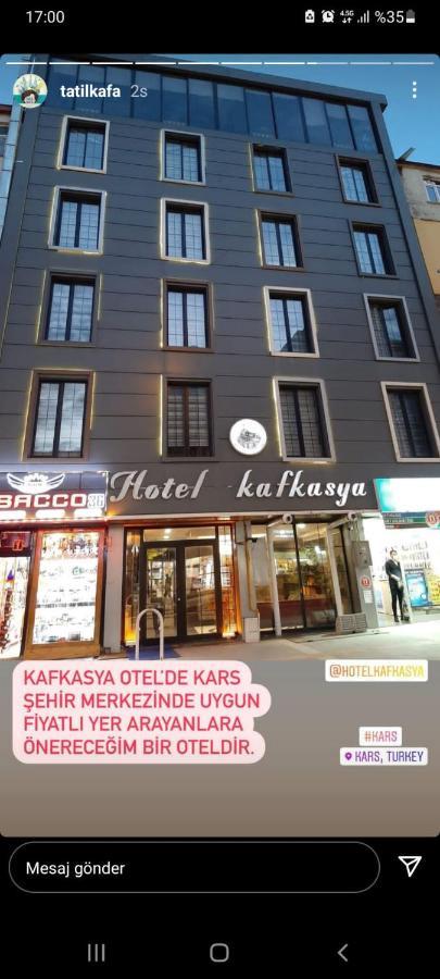 Hotel Kafkasya Kars Eksteriør bilde